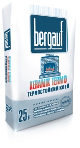 Клей для каминов и печей  Bergauf Keramik TERMO(25кг)  х