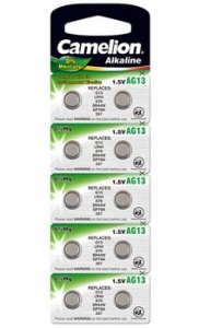 Элемент питания алкалиновый "таблетка" G 5 Mercury Free AG5-BP0%Hg 393A/LR754/193 BL-10  ( 478530 )