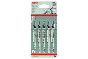 Пилка для лобзика BOSCH T101D(дер) 2608630032/2608637877