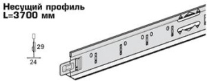 Профиль несущий Албес 3,7м Т24/29 (20)
